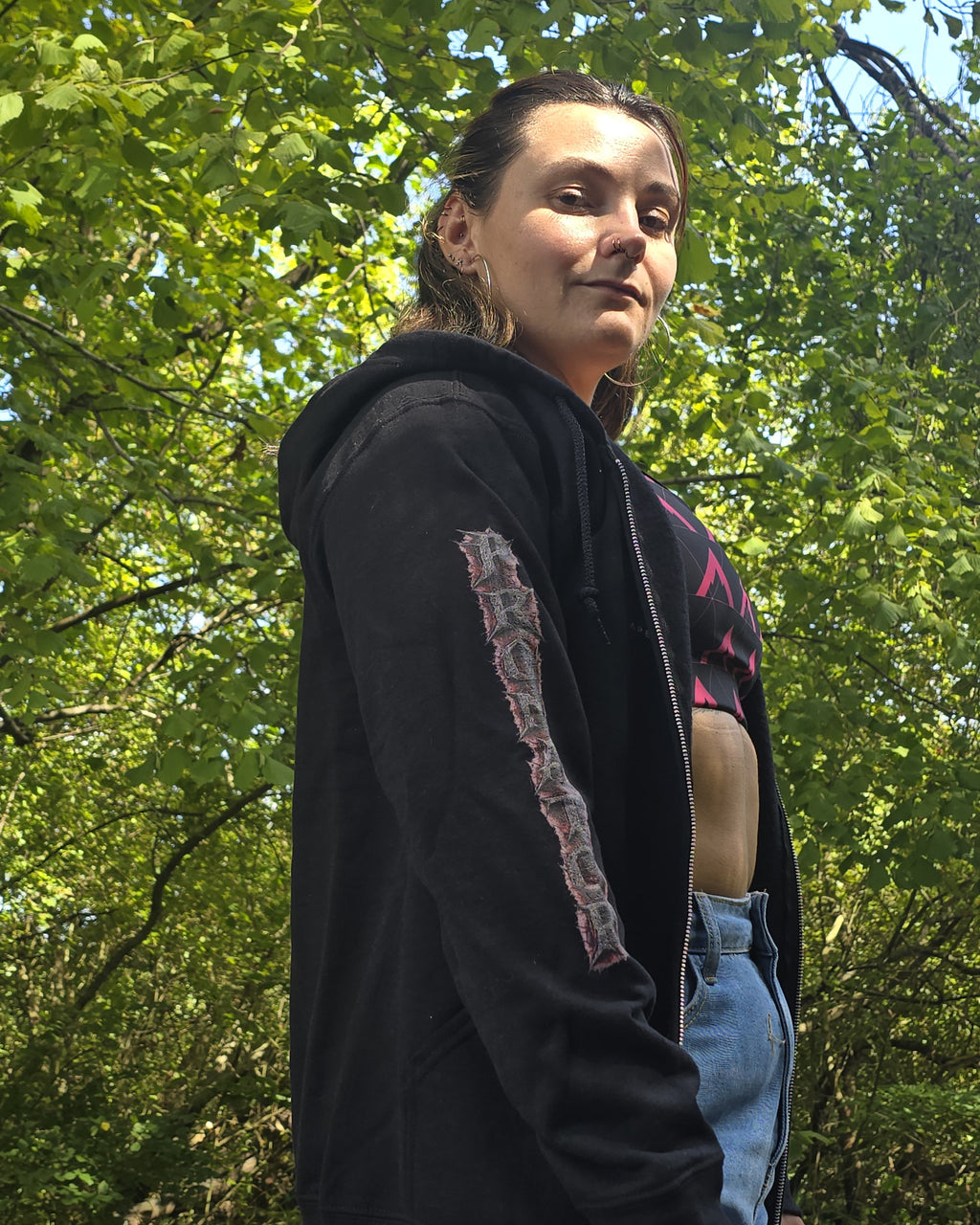 APEX SUPPLY Pronator Zip Hoodie getragen