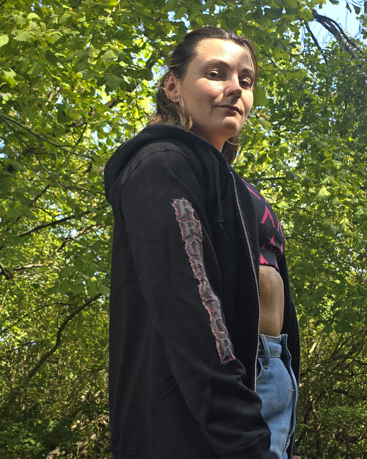 APEX SUPPLY Pronator Zip Hoodie getragen