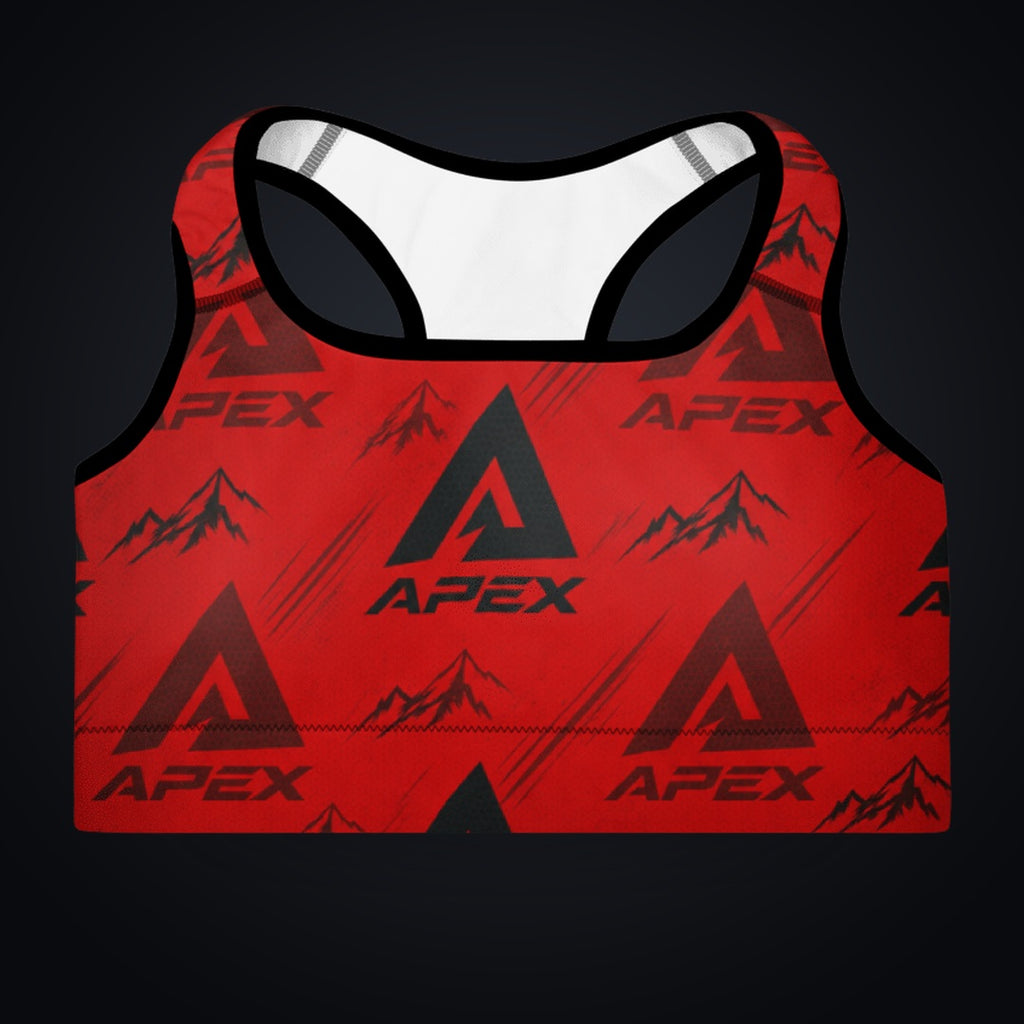 APEX SUPPLY Element Sports Bra – Bold Red