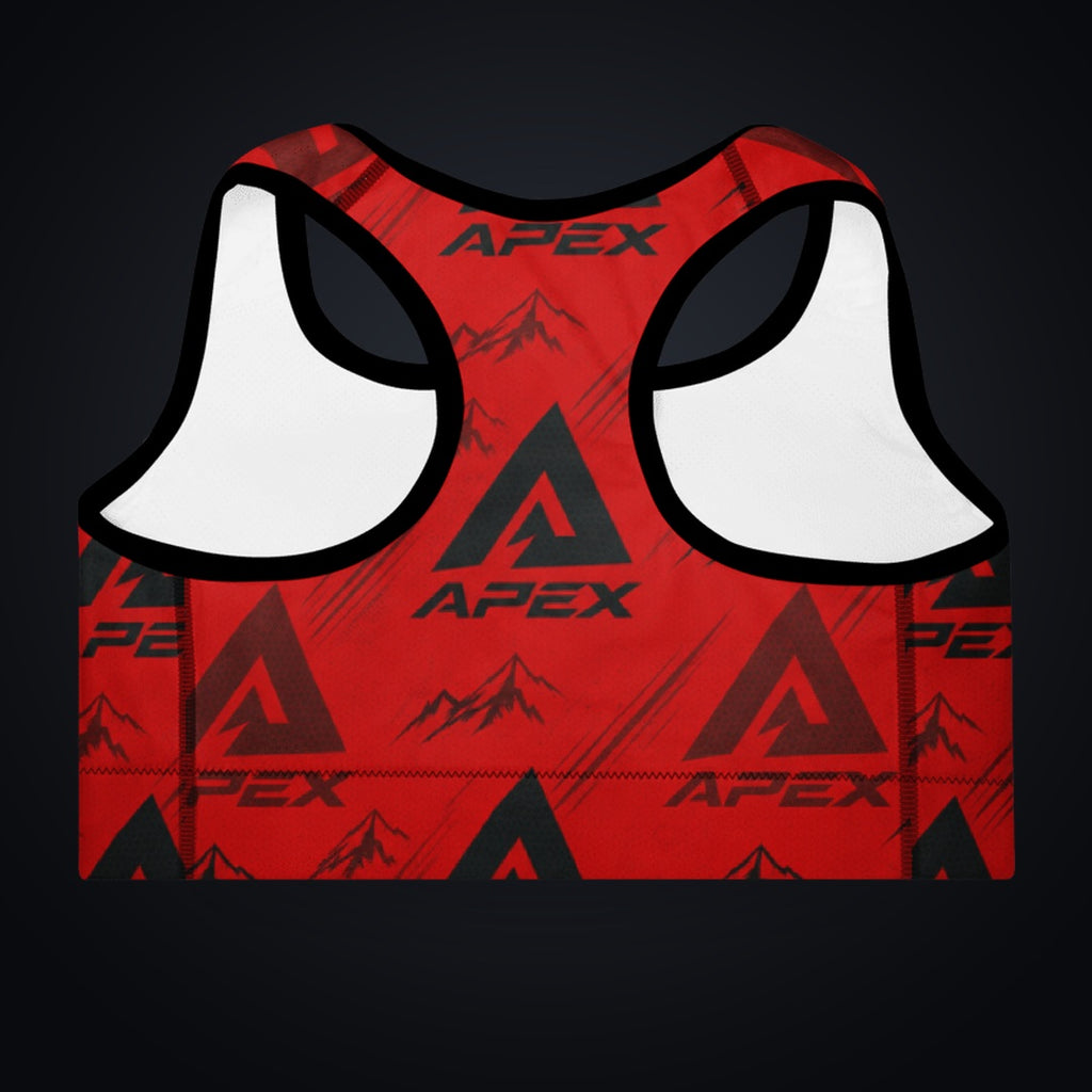 APEX SUPPLY Element Sports Bra – Bold Red