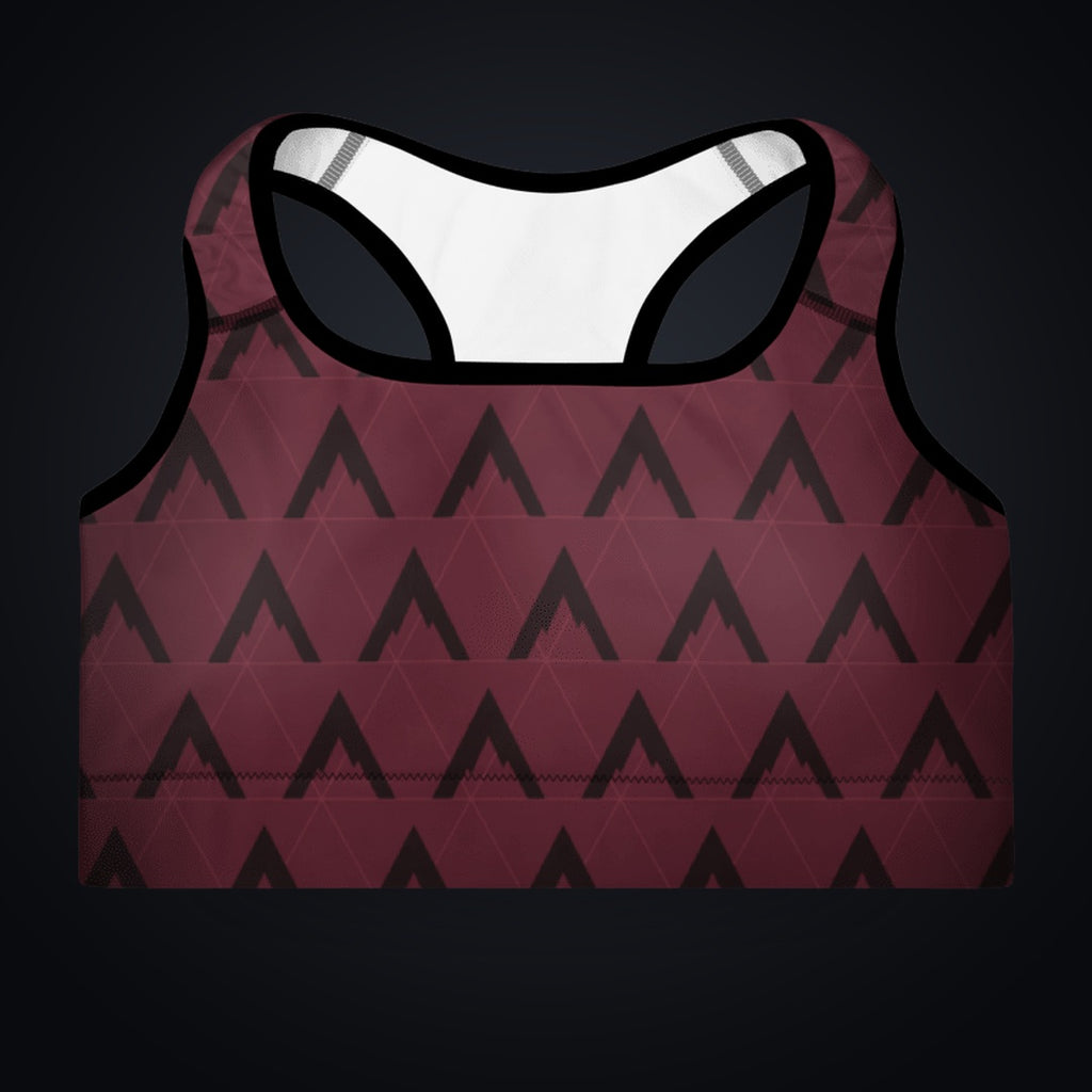 APEX SUPPLY Sports Bra – Burgundy