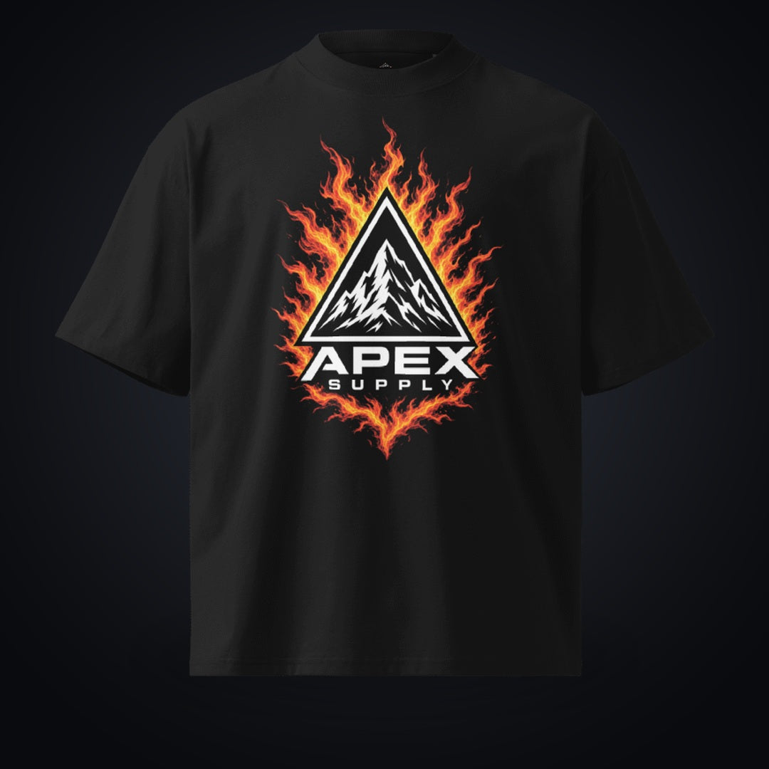 APEX SUPPLY Lightning Tee – Fire Red