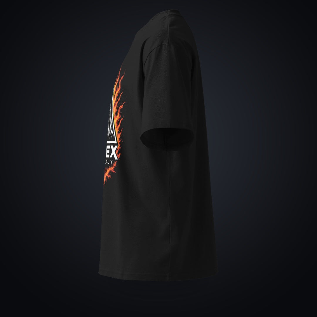 APEX SUPPLY Lightning Tee – Fire Red