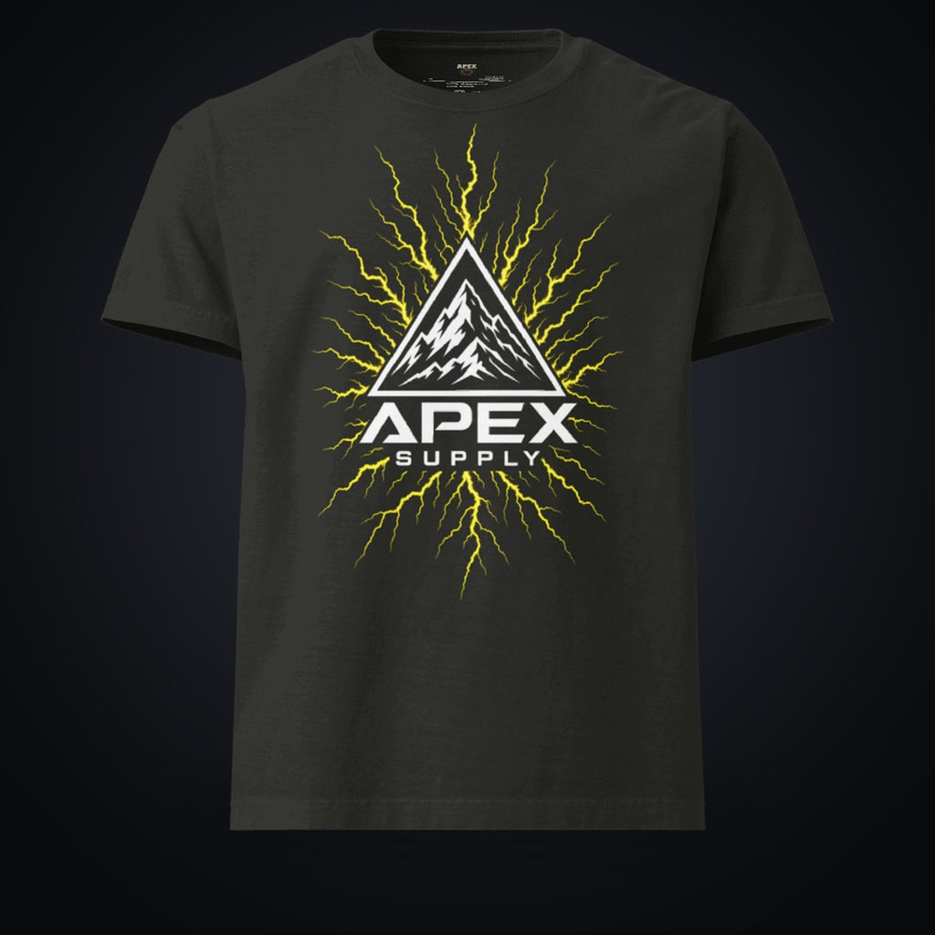 APEX SUPPLY Lightning Tee – Electric Yellow