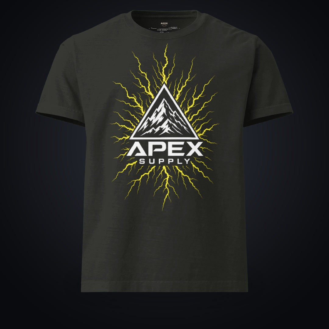 APEX SUPPLY Lightning Tee – Electric Yellow