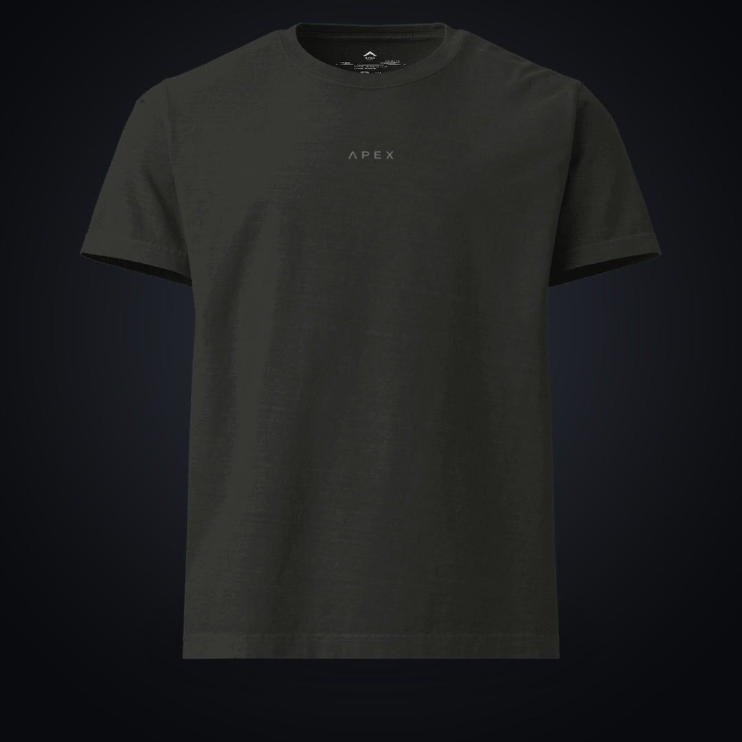 APEX Element Tee – Oversized Washed Black Produktvideo