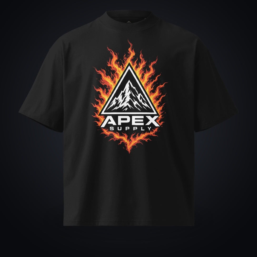APEX SUPPLY Lightning Tee – Fire Red Edition Produktvideo